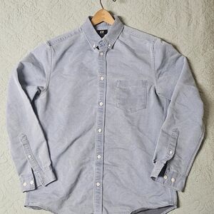 H&M Men's Light Blue Casual Shirt